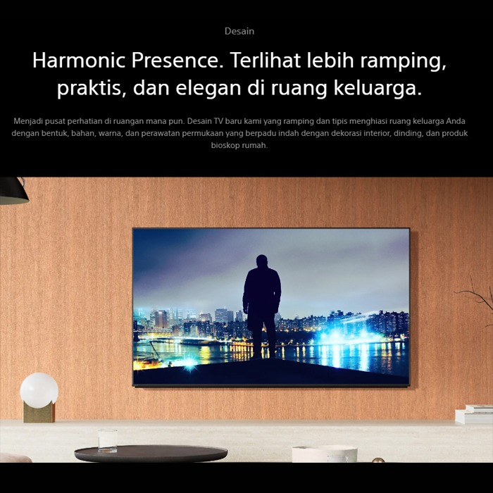 Sony Smart Google TV BRAVIA 8 II QD-OLED 4K Ultra HD 55 Inch - K-55XR80M2